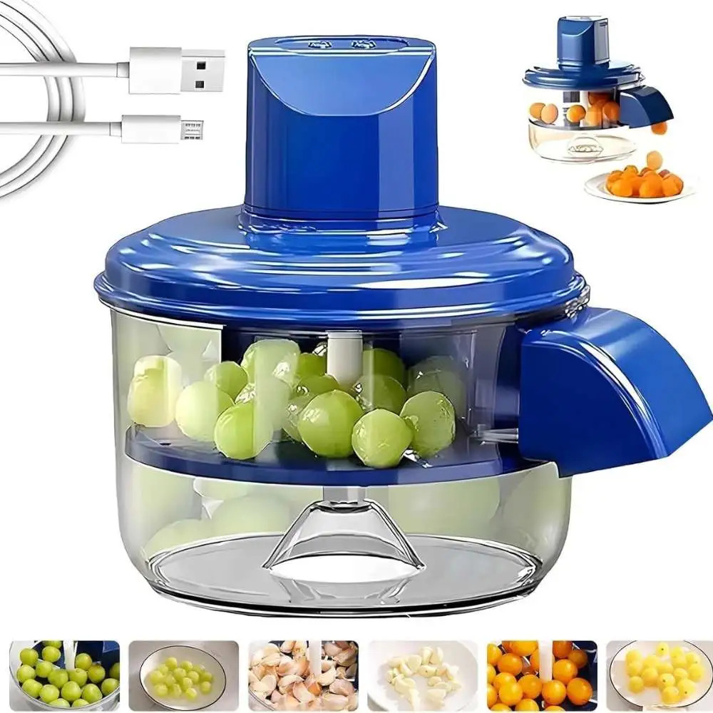 PELADOR ELÉCTRICO AUTOMÁTICO DE FRUTAS Y VERDURAS RECARGABLE USB-C PORTÁTIL - 9