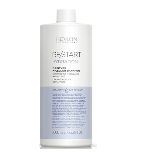 SHAMPOO REVLON PROFESSIONAL 1000ML RE/START MOISTURE MICELLAR MICELAR HIDRATANTE - 1