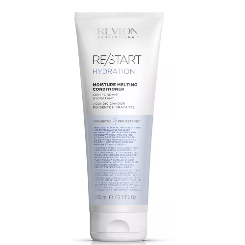 SET TRATAMIENTO REVLON PROFESSIONAL RESTART HYDRATION 1 SHAMPOO + ACONDICIONADOR CABELLO SECO - 2