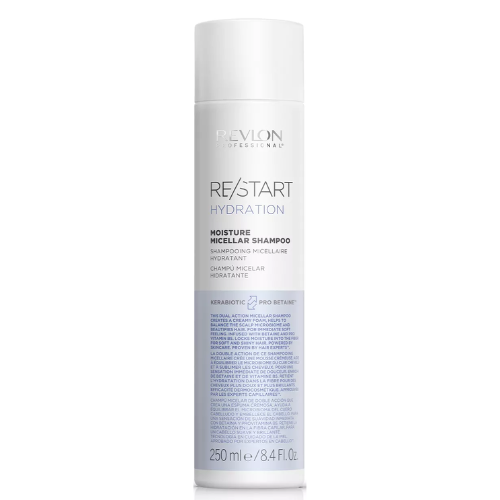 SET TRATAMIENTO REVLON PROFESSIONAL RESTART HYDRATION 1 SHAMPOO + ACONDICIONADOR CABELLO SECO - 3