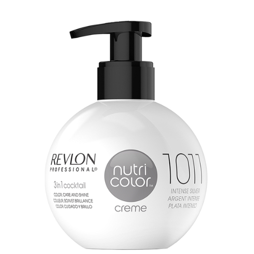 REVLON PROFESSIONAL NUTRI COLOR  1011 - PLATA INTENSO X 270 ML - MASCARILLA CON COLOR - 1