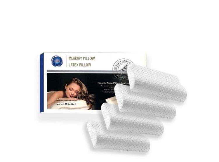 4 ALMOHADAS VISCOELÁSTICAS ORTOPÉDICA MEMORY PILLOW 47*29*7 - 1