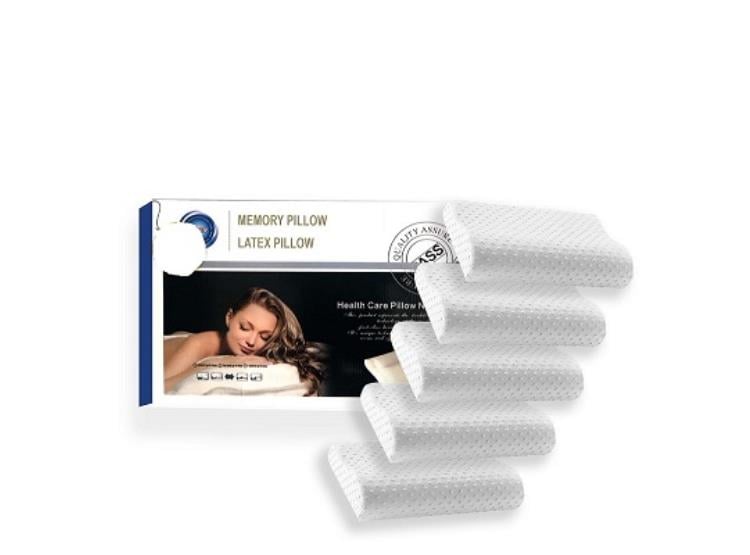 5 ALMOHADAS VISCOELÁSTICAS ORTOPÉDICA MEMORY PILLOW 47*29*7 - 1