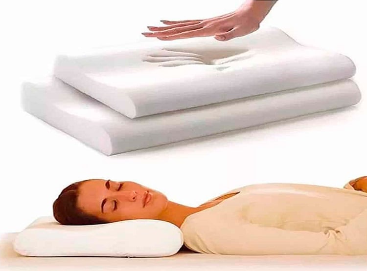 5 ALMOHADAS VISCOELÁSTICAS ORTOPÉDICA MEMORY PILLOW 47*29*7 - 2