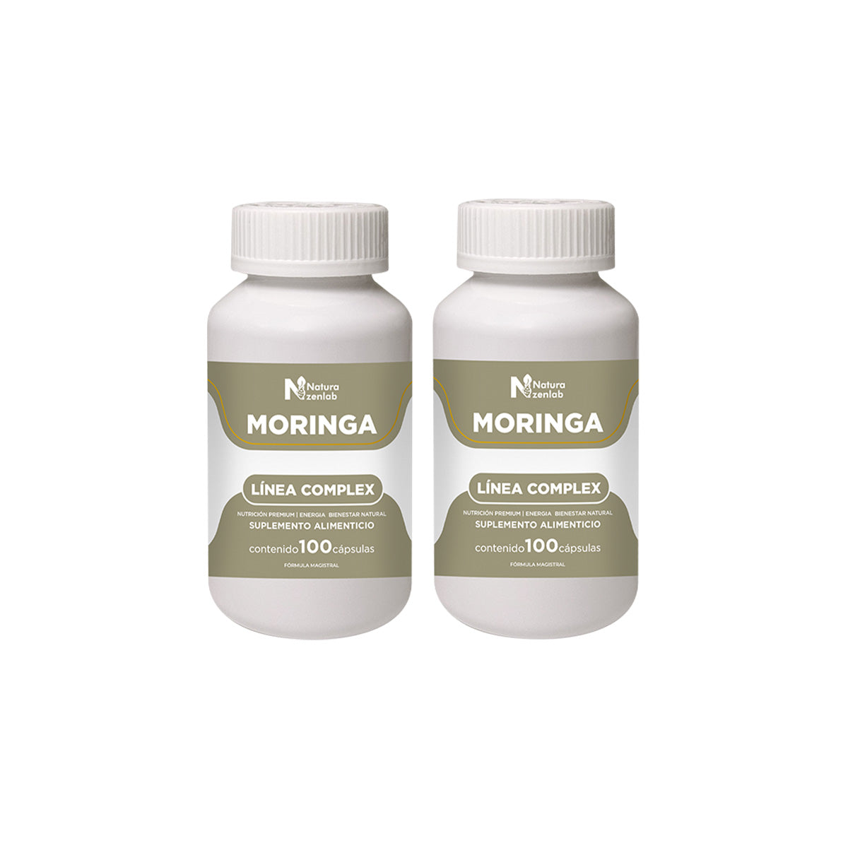 MORINGA ENERGIA NATURAL 100 CAPSULAS DERMO SUMAK 2 UND - 1