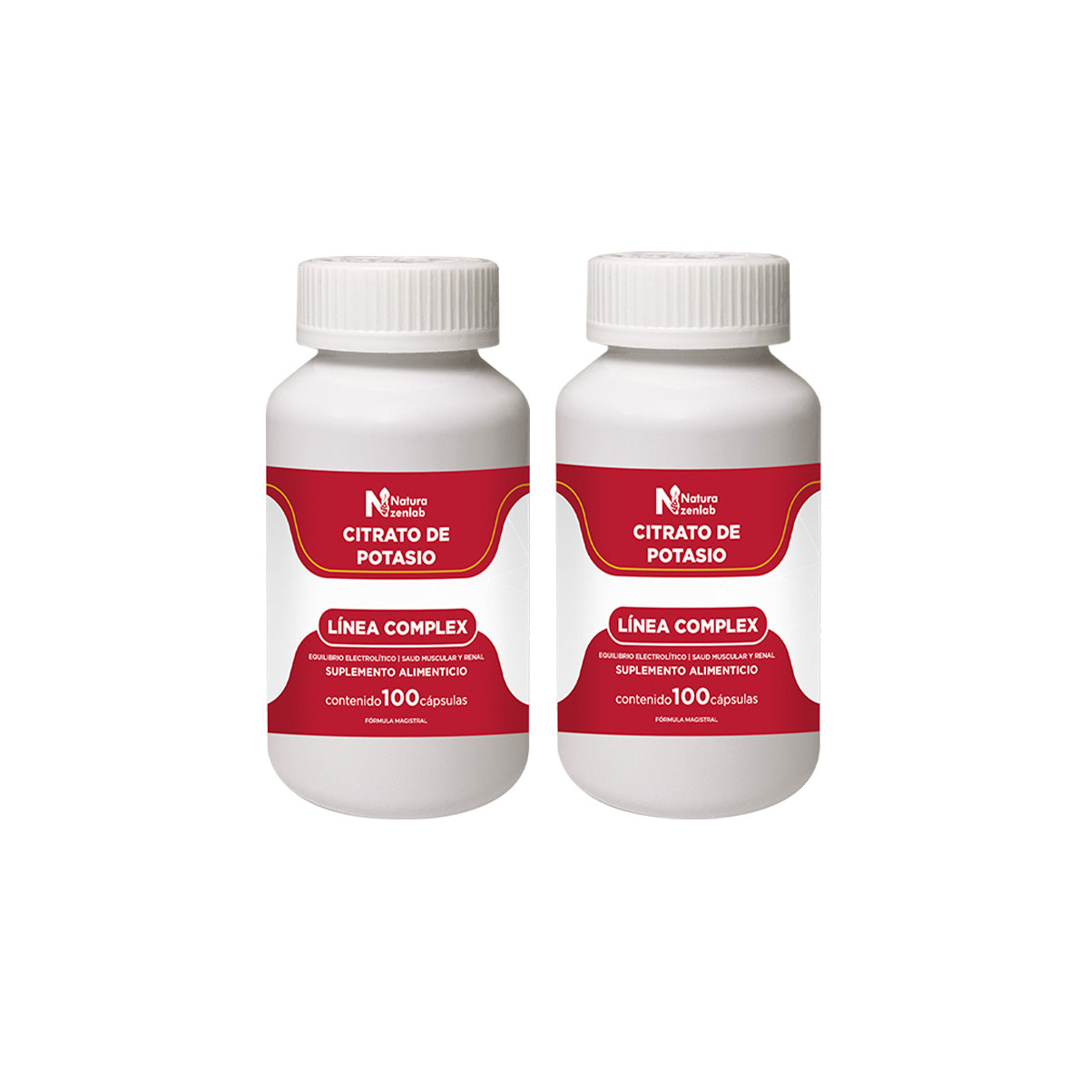 CITRATO DE POTASIO SALUD MUSCULAR 100 CAPS DERMO SUMAK 2 UND - 1