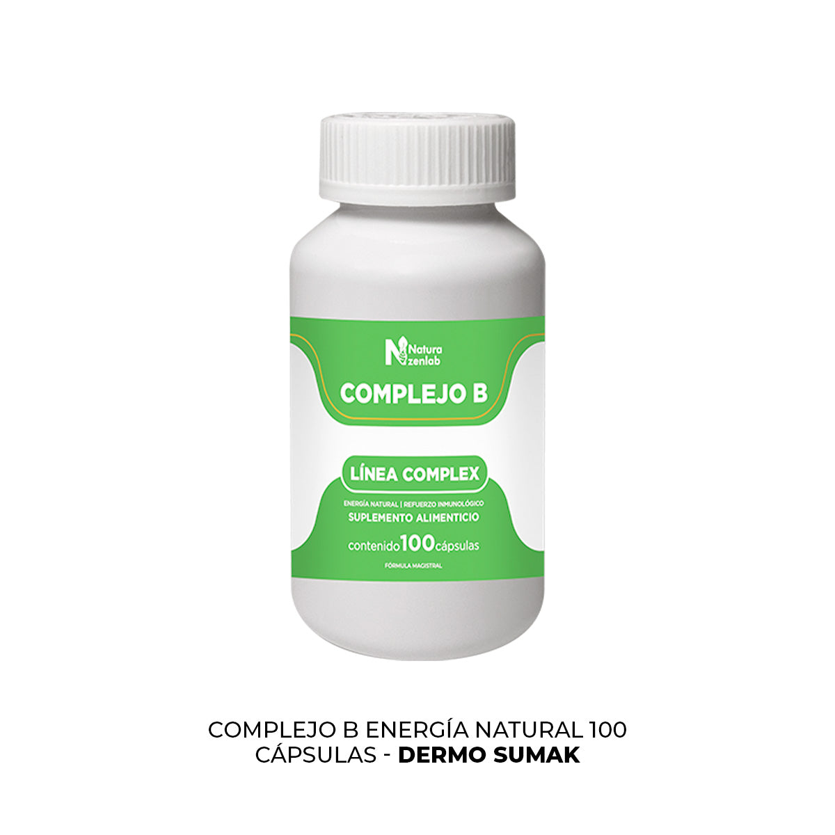 COMPLEJO B ENERGIA NATURAL 100 CAPSULAS DERMO SUMAK - 3