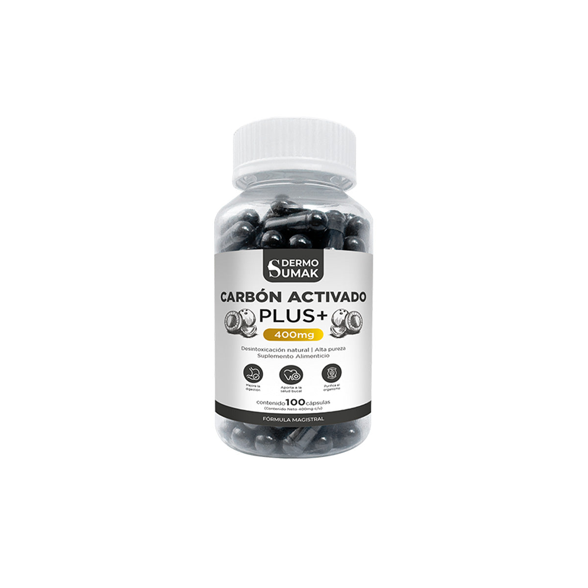 CARBON AC PLUS+ 400MG DERMO SUMAK - 1