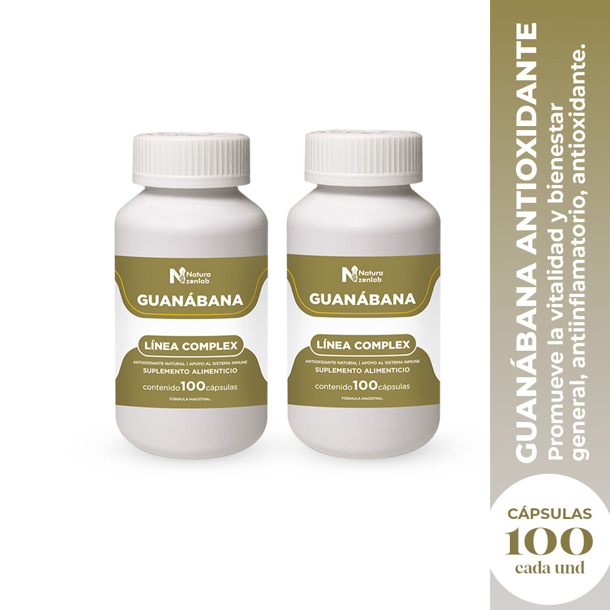 GUANABANA ANTIOXIDANTE NATURAL DERMO SUMAK 2 UND - 2