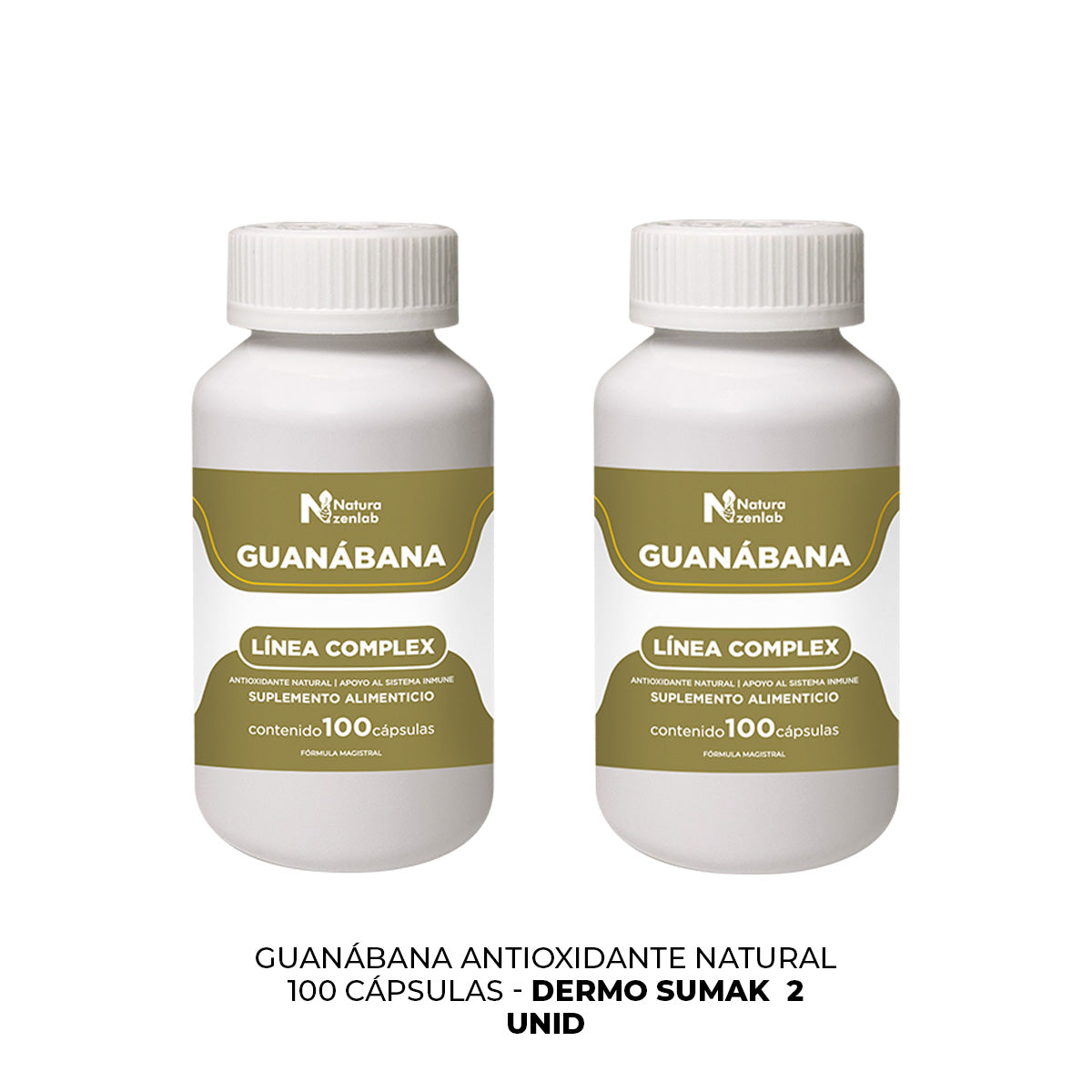 GUANABANA ANTIOXIDANTE NATURAL DERMO SUMAK 2 UND - 3
