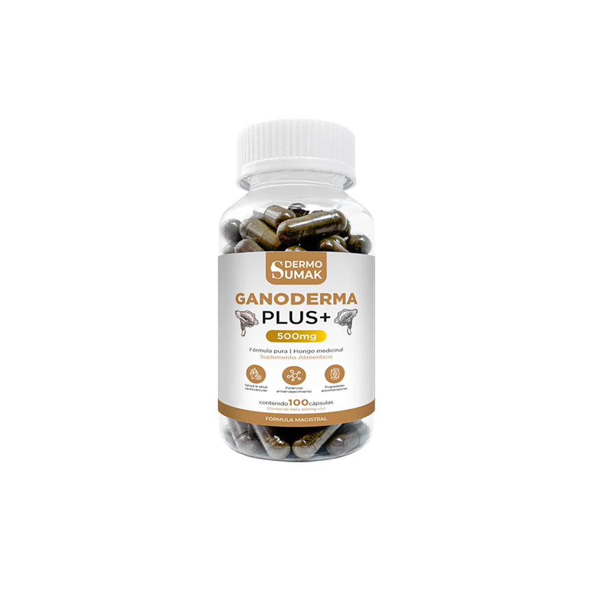 GANODERMA PLUS+ 500MG DERMO SUMAK - 1