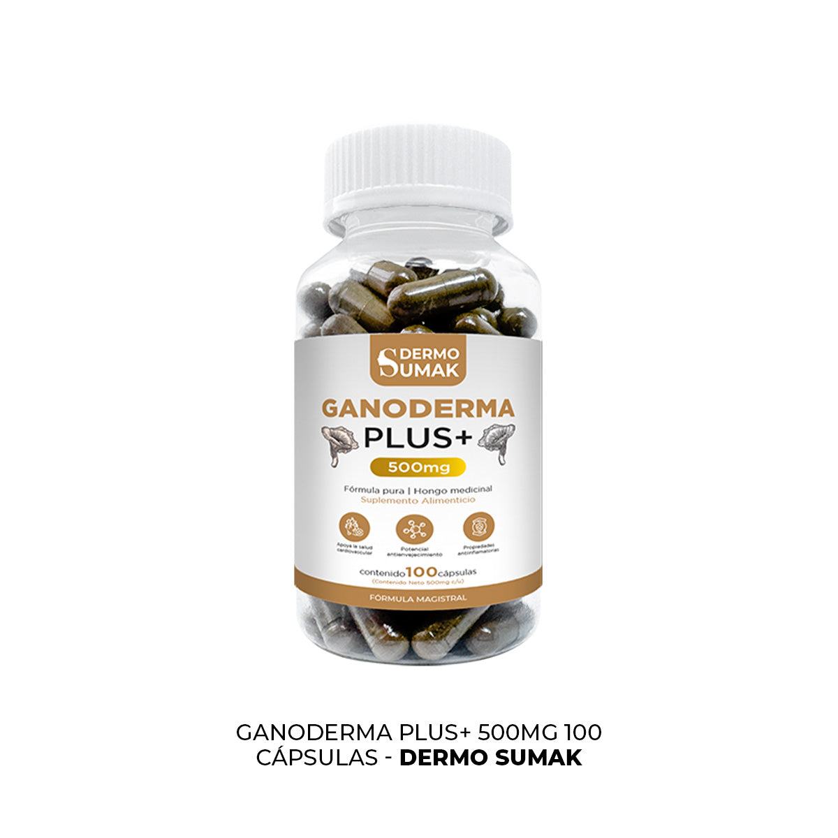 GANODERMA PLUS+ 500MG DERMO SUMAK - 3