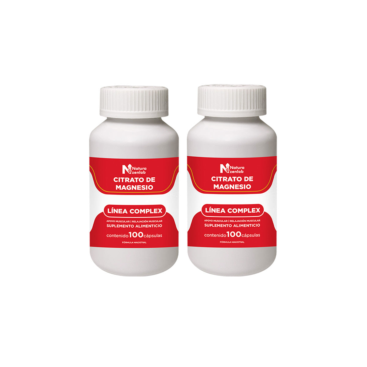 CITRATO DE MAGNESIO ENERGIA NATURAL 100 CAPS DERMO SUMAK 2 UND - 1