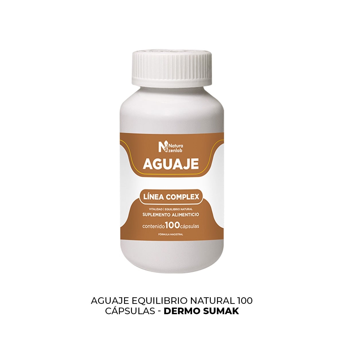AGUAJE EQUILIBRIO NATURAL 100 CAPSULAS DERMO SUMAK - 3