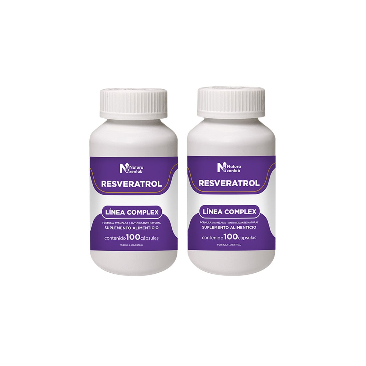 RESVERATROL FORMULA NATURAL 100 CAPSULAS DERMO SUMAK 2 UND - 1