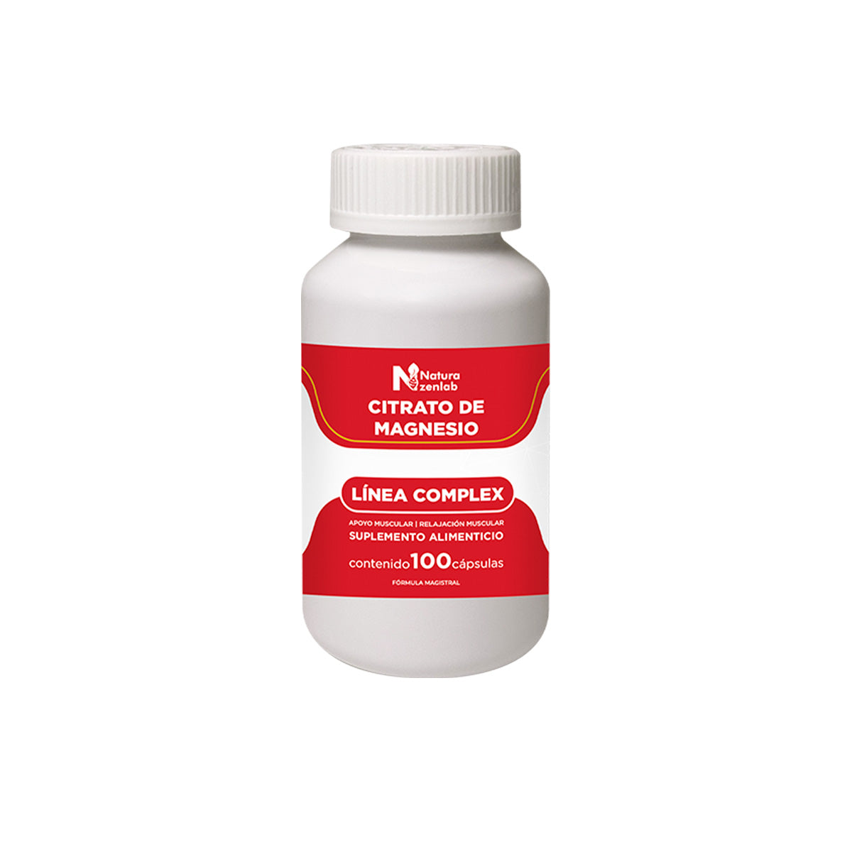 CITRATO DE MAGNESIO ENERGIA NATURAL 100 CAPS DERMO SUMAK - 1