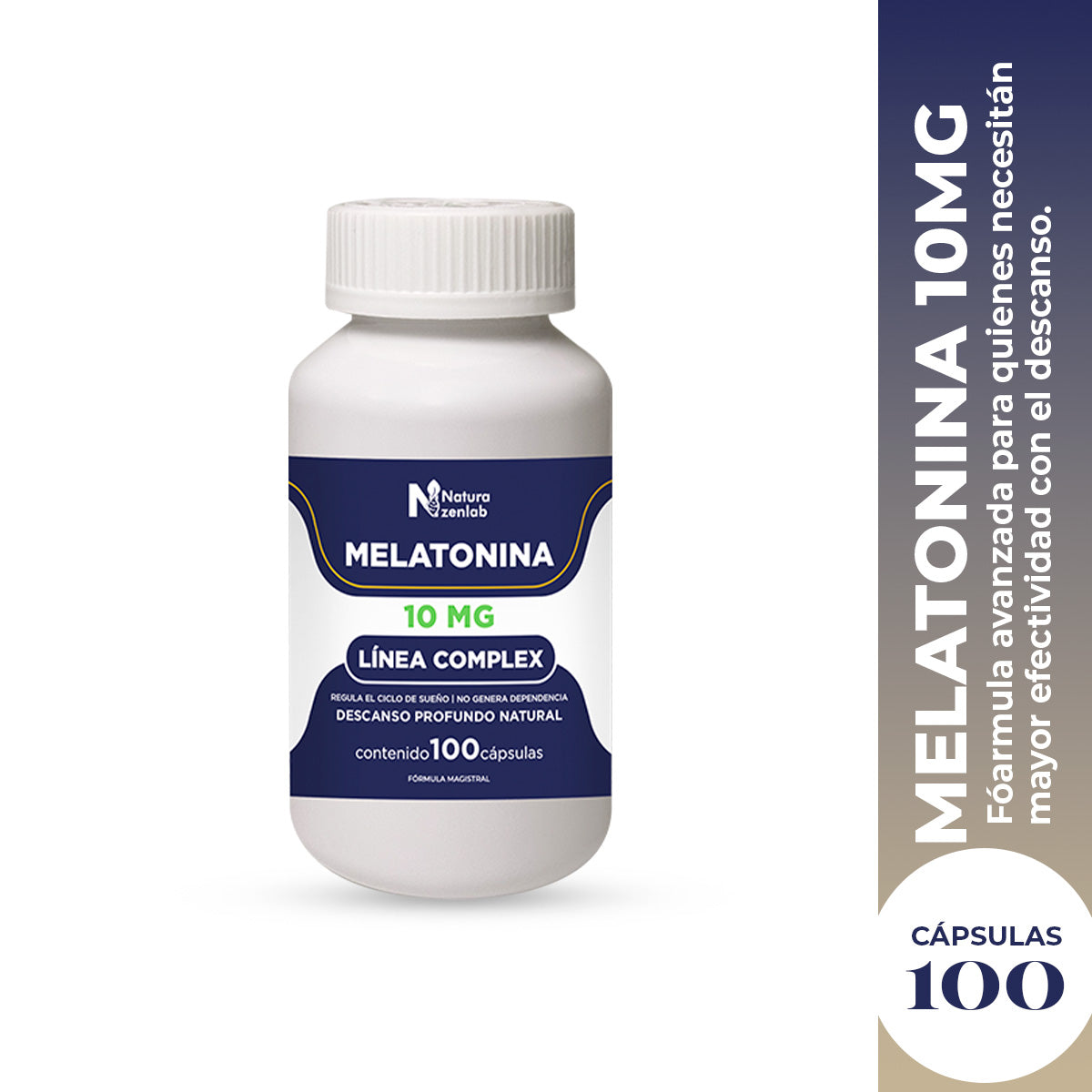 MELATONINA 10MG 100 CAPSULAS DERMO SUMAK - 2
