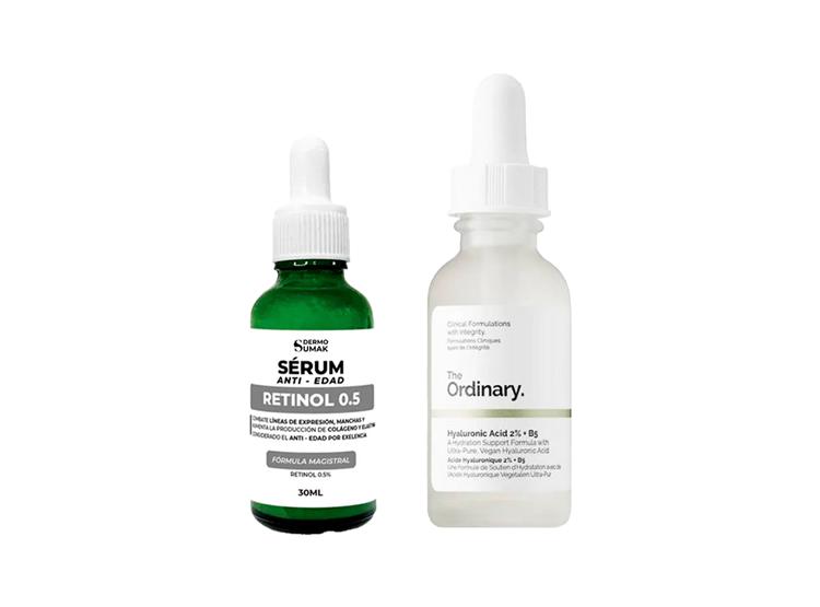 SÉRUM REPARADOR RETINOL 0.5% 30ML + HYALURONIC ACID 2% B5 TO 30ML - 1