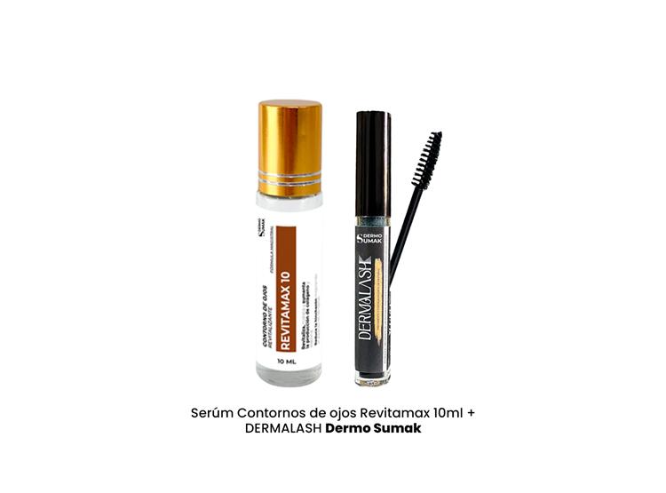 SÉRUM CONTORNOS OJOS REVITAMAX 10ML SUMAK + DERMALASH