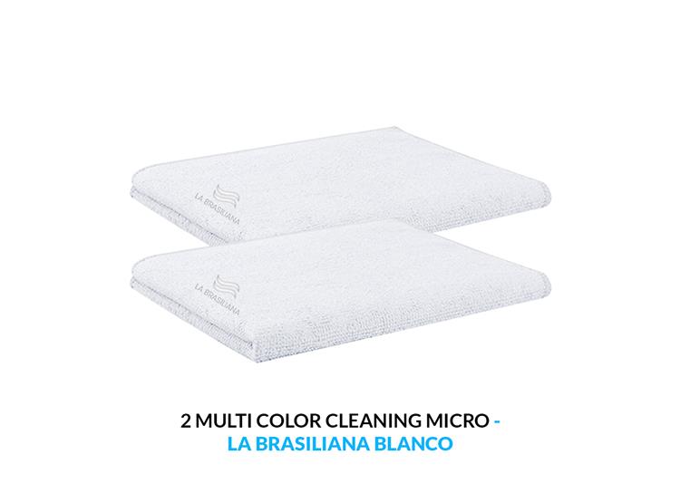 2 MULTI COLOR CLEANING MICRO - BLANCO - 1