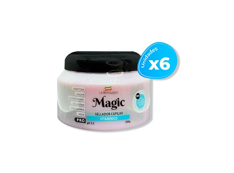 SELLADOR CAPILAR VITAMÍNICO PRO - LA BRASILIANA 500G - 1
