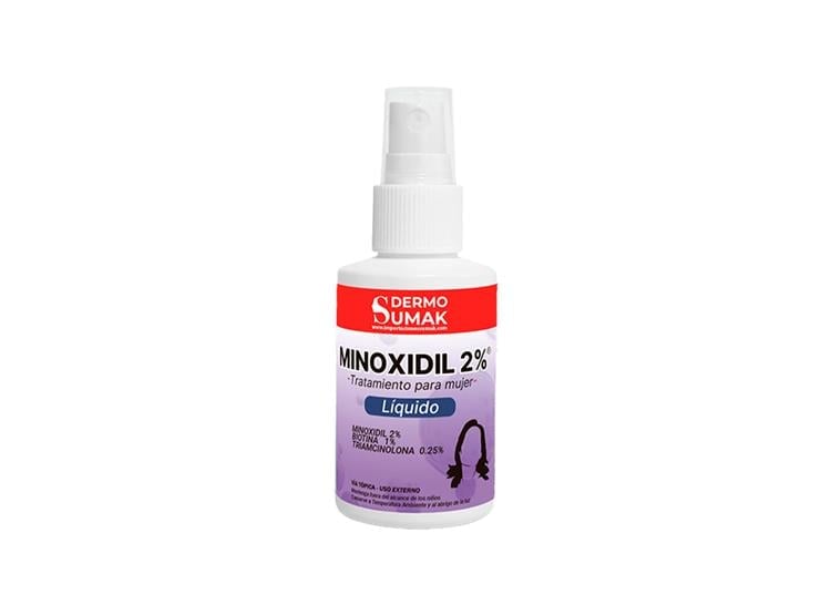LOCIÓN MINOXIDIL MUJER 2% 60ML DERMO SUMAK - 2