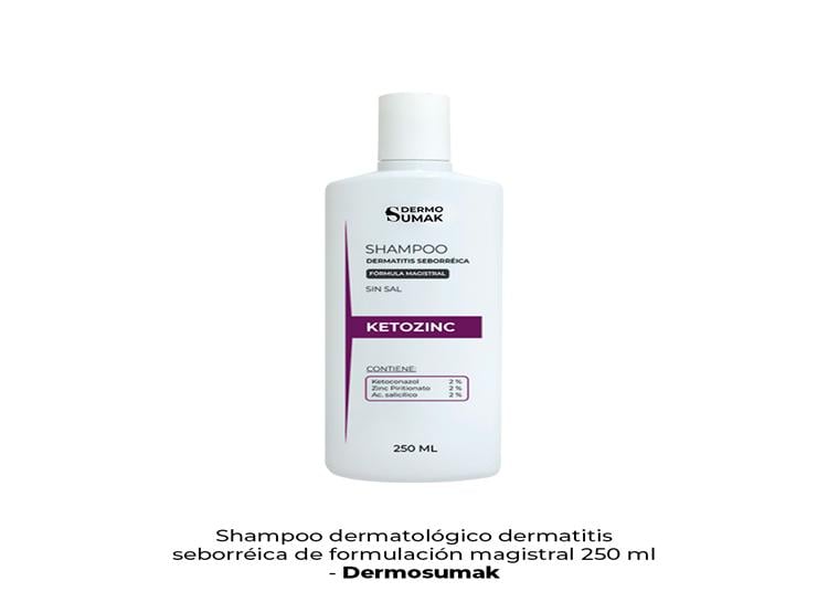 SHAMPOO KETOZINC SIN SAL 250ML - 2