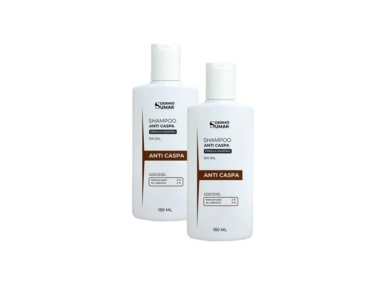 SHAMPOO ANTI CASPA SIN SAL 150ML DERMO SUMAK 2 UND - 1