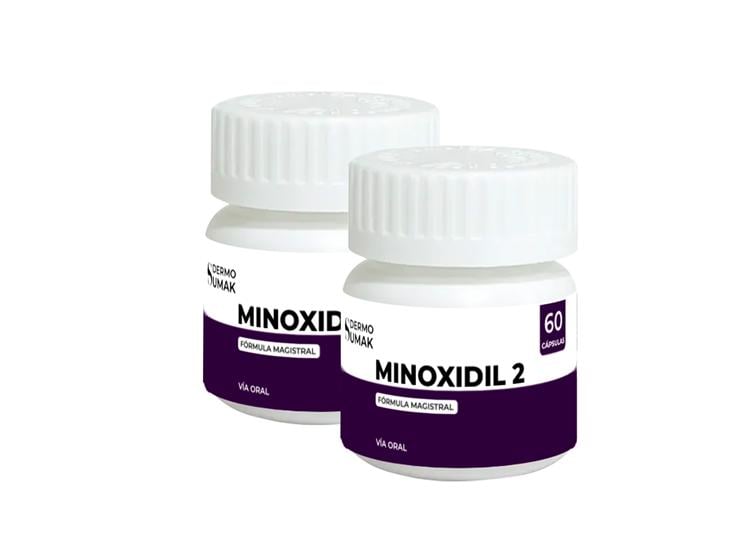 MINOXIDIL 2MG 60 CAPSULAS DERMO SUMAK 2 UND - 1