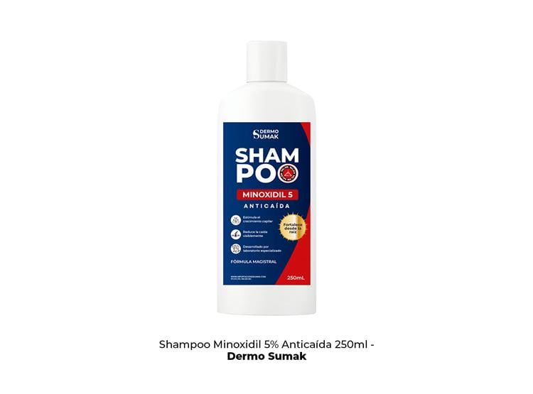 SHAMPOO MINOXIDIL 5% - 250ML DERMO SUMAK - 2