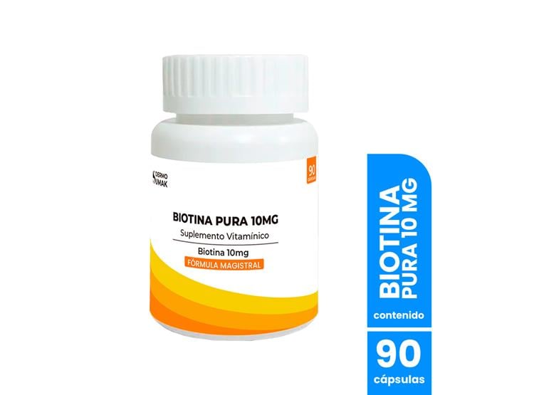 BIOTINA PURA 10MG CAPSULAS 90 CAPSULAS DERMO SUMAK - 1