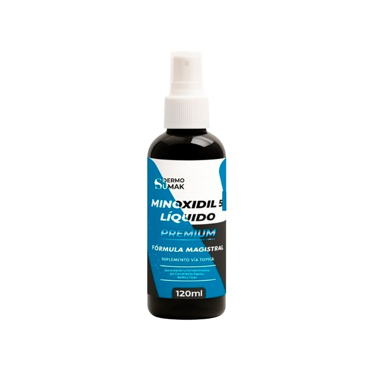 DÚO PREMIUM MINOXIDIL 5MG 60CÁPS + LOCIÓN 5% 120ML DERMOSUMAK - 2