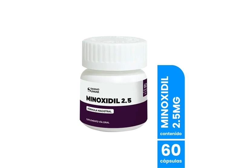 MINOXIDIL 2,5MG 60 CAPSULAS DERMO SUMAK - 1