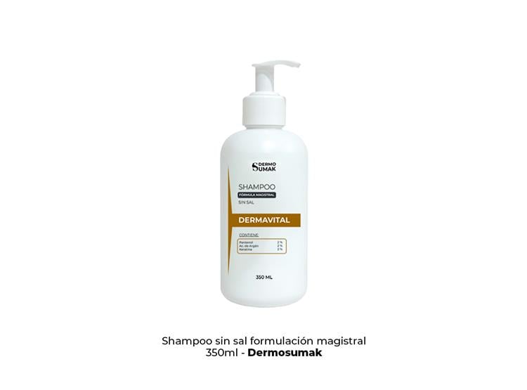 SHAMPOO SIN SAL KERATINA 350ML DERMO SUMAK - 2