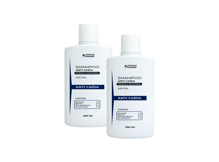 SHAMPOO ANTI CAÍDA 350ML DERMO SUMAK 2 UND - 1