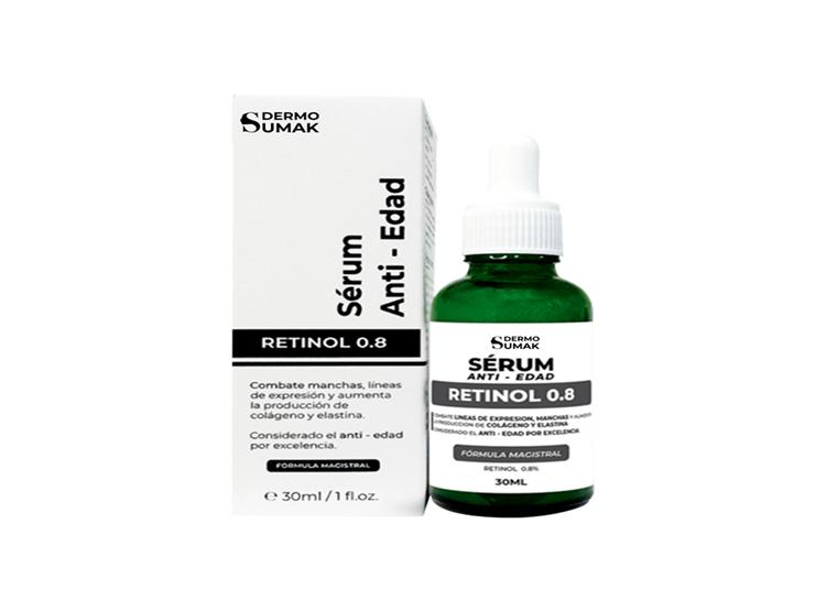 SÉRUM REPARADOR RETINOL 0,8% 30 ML DERMO SUMAK - 1