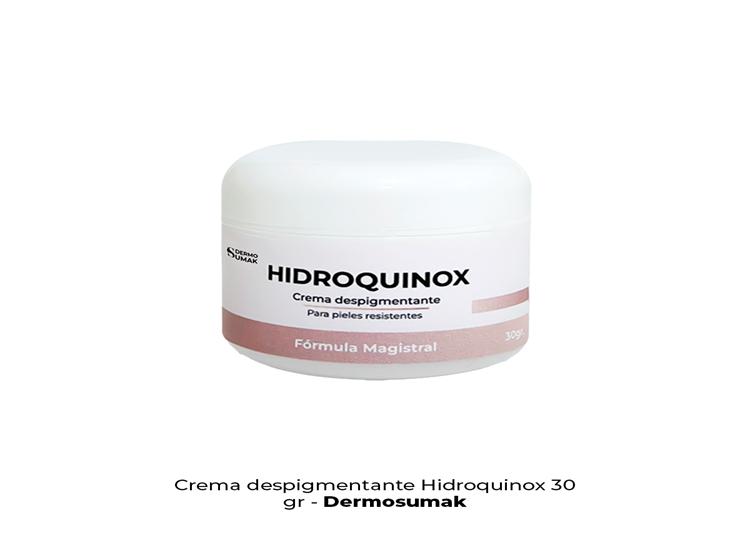 CREMA DESPIGMENTANTE ÁCIDO HIDROQUINONA 4% 30GR DERMO SUMAK - 2