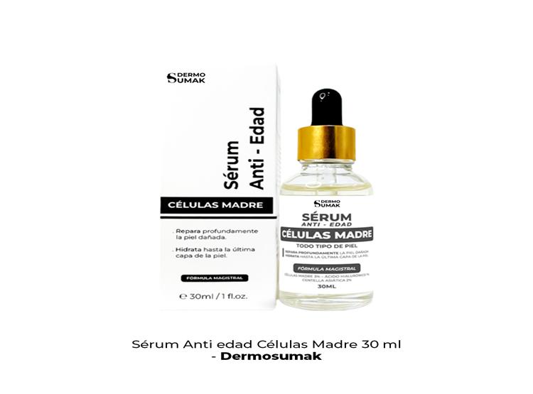 SÉRUM ANTI EDAD CÉLULAS MADRE 30ML DERMO SUMAK - 2