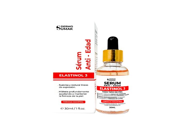 SÉRUM REJUVENECEDOR ELASTINOL 3% 30 ML DERMO SUMAK - 1
