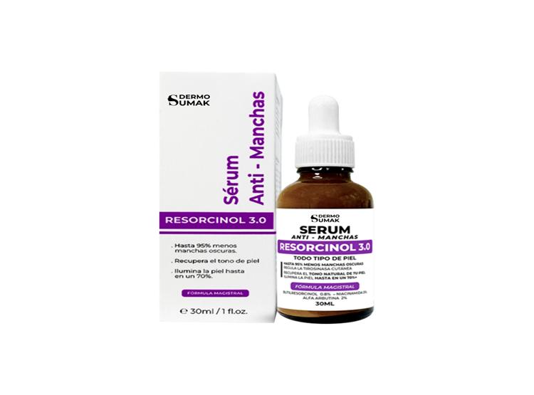 SÉRUM DESPIGMENTANTE RESORCINOL 3,0 30 ML DERMO SUMAK - 1