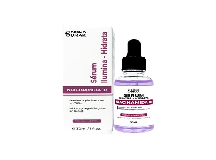 SÉRUM HIDRATANTE NIACINAMIDA 10 30 ML DERMO SUMAK - 1