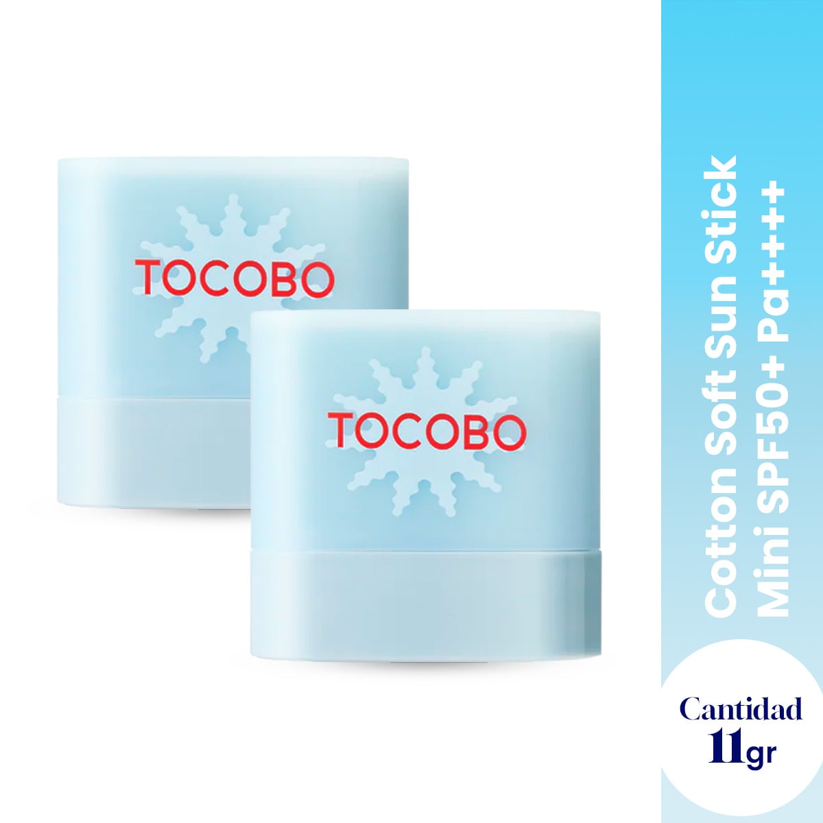 TOCOBO COTTON SOFT SUN STICK MINI 50+ PA++++ 2 UND - 1