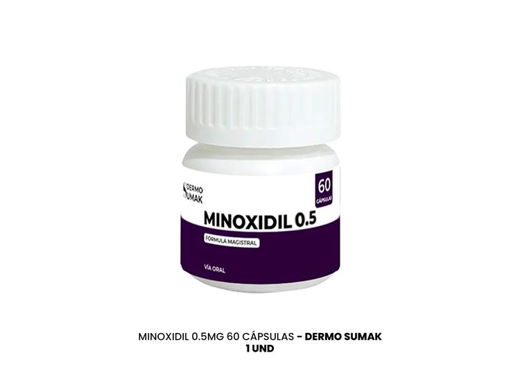 MINOXIDIL 0.5 MG 60 CAPS - DERMO SUMAK - 2