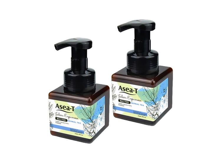 ASEA-T JABÓN ESPUMOSO BACTER HERBAL TEA X 270ML 2UND - 1