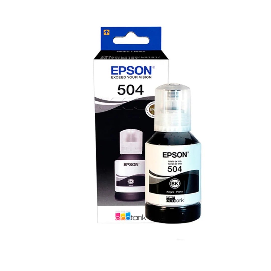 BOTELLA TINTA EPSON T504120 NEGRO - 1