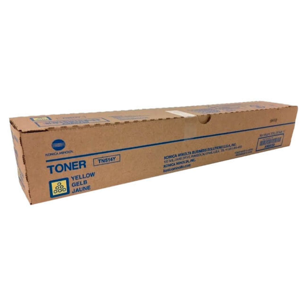 TONER DE IMPRESION KONICA MINOLTA TN-514Y COLOR AMARILLO - 1