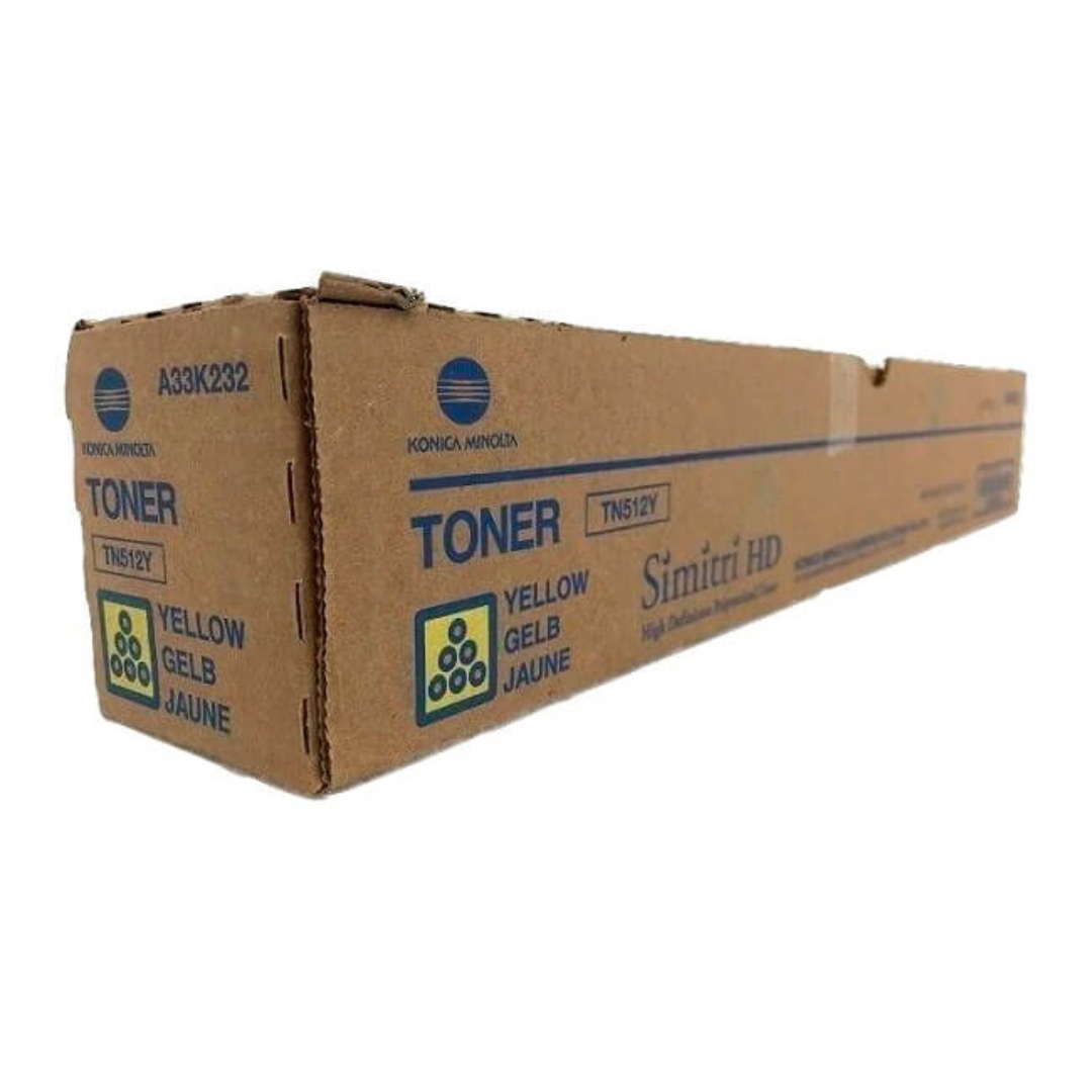 TONER DE IMPRESION KONICA MINOLTA TN-512Y COLOR AMARILLO - 1