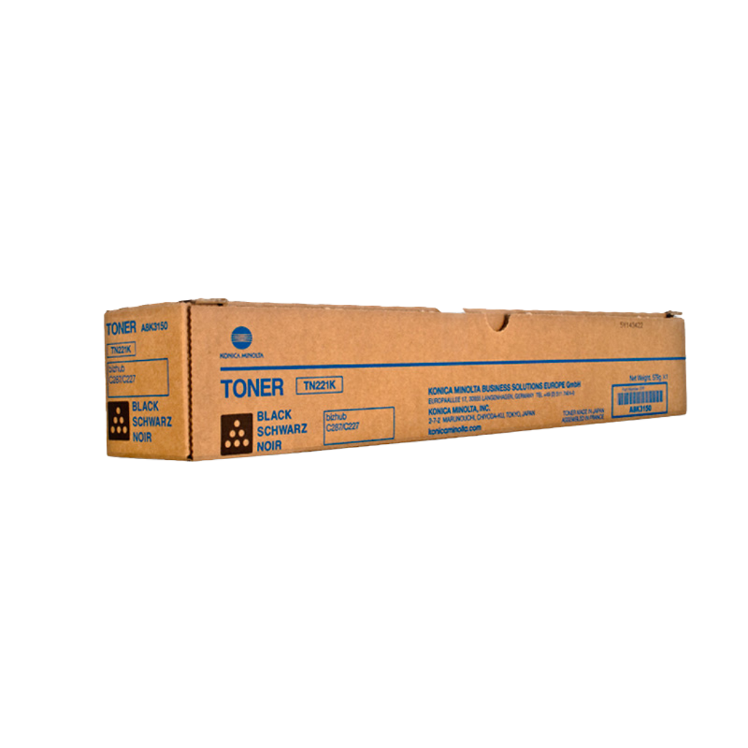 TONER DE IMPRESION KONICA MINOLTA TN-221K COLOR NEGRO - 1
