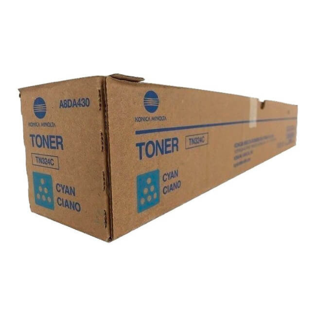 TONER DE IMPRESION KONICA MINOLTA TN-324C COLOR CIAN - 1