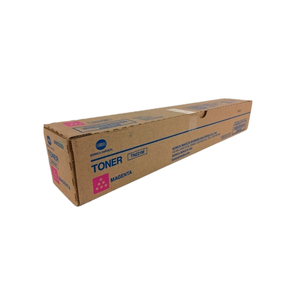 TONER DE IMPRESION KONICA MINOLTA TN-221M COLOR MAGENTA - 1